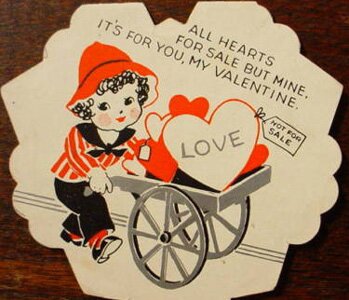 Valentine Cart Card